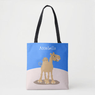 Niedliche Darstellung des Cartoon auf dem Kamel Tasche