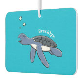 Niedliche Darstellung des Cartoon der Meeresschild Autolufterfrischer (Links)