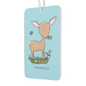 Niedliche Darstellung des Cartoon des glücklichen  Autolufterfrischer (Links)