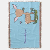 Niedliche Darstellung des Cartoon des glücklichen Decke (Vorderseite Vertikal)