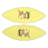 Niedliche Darstellung des Cartoon des glücklichen Football (Paneele)