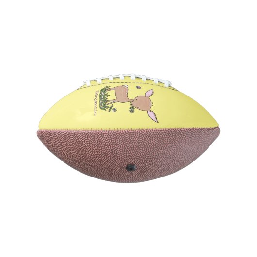 Niedliche Darstellung des Cartoon des glücklichen Football (Gedreht 270)