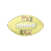 Niedliche Darstellung des Cartoon des glücklichen Football (Vorderseite)