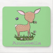 Niedliche Darstellung des Cartoon des glücklichen  Mousepad (Vorne)