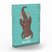 Niedliche Darstellung des Cartoon Fotoblock (Links)