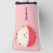 Niedliche Darstellung des Cartoon in Rosa Golf Headcover (Rotieren 90)