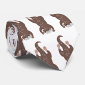 Niedliche Darstellung des Cartoon Krawatte (Gerollt)