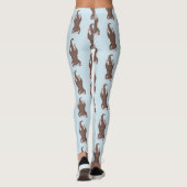 Niedliche Darstellung des Cartoon Leggings (Rückseite)