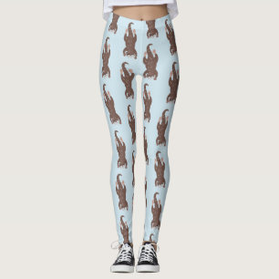 Niedliche Darstellung des Cartoon Leggings