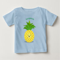 Niedliche Darstellung des Cartoon von Ananas