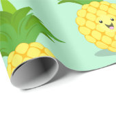 Niedliche Darstellung des Cartoon von Ananas Geschenkpapier (Rolleneckpunkt)
