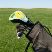 Niedliche Darstellung des Cartoon von Ananas Golf Headcover (In SItu)