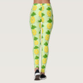 Niedliche Darstellung des Cartoon von Ananas Leggings (Rückseite)