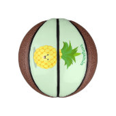 Niedliche Darstellung des Cartoon von Ananas Mini Basketball (Vertikal)