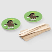 Niedliche Darstellung des Cartoon von Clydesdale Fächer (Non-assembled)