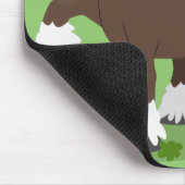 Niedliche Darstellung des Cartoon von Clydesdale Mousepad (Ecke)