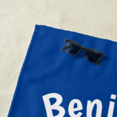 Niedliche Darstellung des Cartoon von Clydesdale Strandtuch (Beispiel)