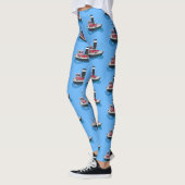 Niedliche Darstellung des Cartoon von Schleppnetze Leggings (Links)
