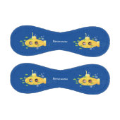 Niedliche Darstellung des Cartoon von Unterseefisc Baseball (Paneele)