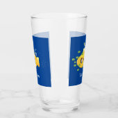 Niedliche Darstellung des Cartoon von Unterseefisc Glas (Links)