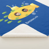 Niedliche Darstellung des Cartoon von Unterseefisc Sherpadecke (3/4)