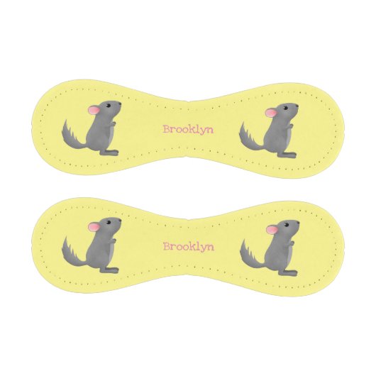 Niedliche Darstellung des Chinchilla-Cartoon Baseball (Paneele)