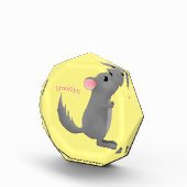 Niedliche Darstellung des Chinchilla-Cartoon Fotoblock (Rechts)