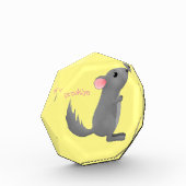 Niedliche Darstellung des Chinchilla-Cartoon Fotoblock (Links)