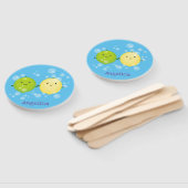 Niedliche Darstellung des Limonen Cartoon Fächer (Non-assembled)