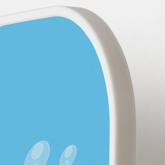 Niedliche Darstellung des Limonen Cartoon Pickleball Schläger (Linke Seite)