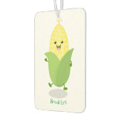 Niedliche Darstellung des Mais-Cartoon Autolufterfrischer (Links)