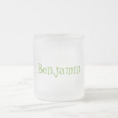 Niedliche Darstellung des Mais-Cartoon Mattglastasse (Mittel)