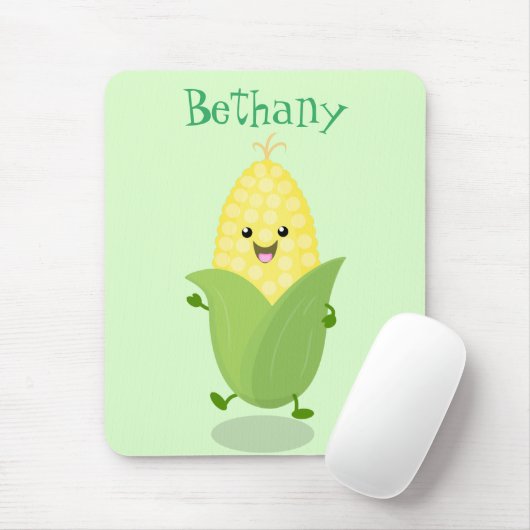 Niedliche Darstellung des Mais-Cartoon Mousepad (Mit Mouse)