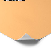 Niedliche Darstellung eines Pachycephalosaurus-Din Poster (Ecke)