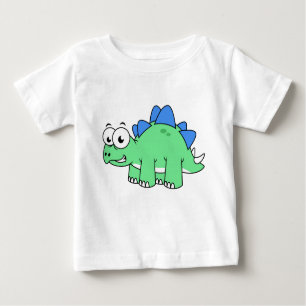 Niedliche Darstellung eines Stegosaurus. 2 Baby T-shirt