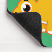 Niedliche Darstellung eines Stegosaurus. Mousepad (Ecke)