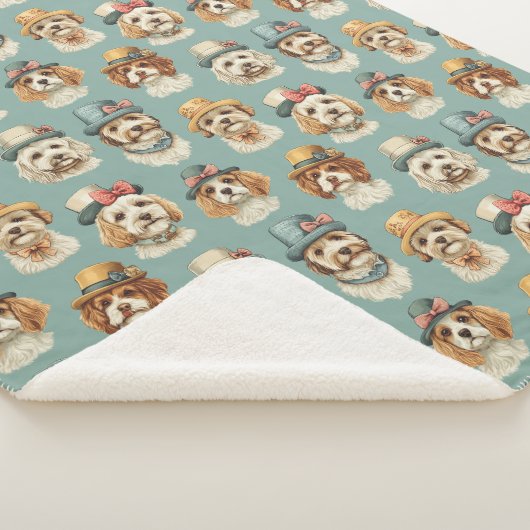 Niedliche Darstellung von Hunden in Haten Sherpadecke (3/4)