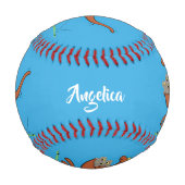 Niedliche Darstellung von Känguru und Koalas-Carto Baseball (Vorderseite)