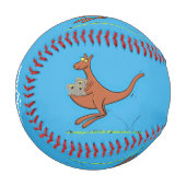 Niedliche Darstellung von Känguru und Koalas-Carto Baseball (Vorderseite Links)