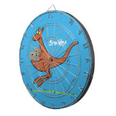 Niedliche Darstellung von Känguru und Koalas-Carto Dartscheibe (Vorderseite rechts)