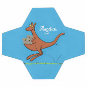 Niedliche Darstellung von Känguru und Koalas-Carto Fußball (Flach)