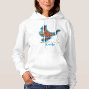 Niedliche Darstellung von Känguru und Koalas-Carto Hoodie