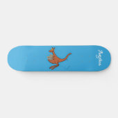 Niedliche Darstellung von Känguru und Koalas-Carto Skateboard (Horizontal)