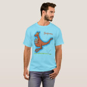 Niedliche Darstellung von Känguru und Koalas-Carto T-Shirt (Vorne ganz)