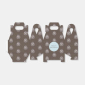 Niedliche Darstellung von Texturierte Babydusche Geschenkschachtel (Ungefaltet)