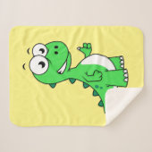 Niedliche Darstellung von Tyrannosaurus Rex. 2 Sherpadecke (Vorderseite (Horizontal))