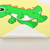 Niedliche Darstellung von Tyrannosaurus Rex. Sherpadecke (3/4)