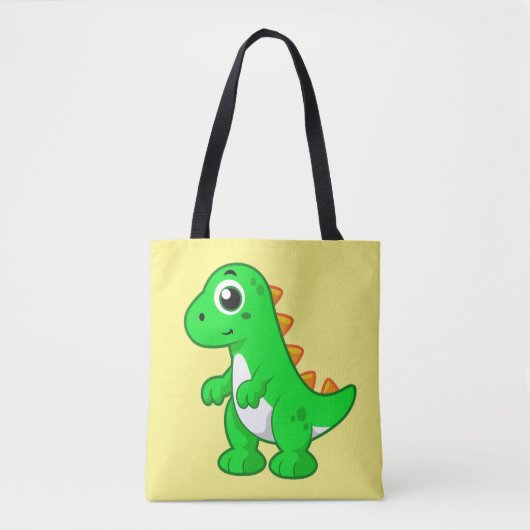 Niedliche Darstellung von Tyrannosaurus Rex. Tasche (Vorderseite)