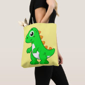 Niedliche Darstellung von Tyrannosaurus Rex. Tasche (Von Nahem)