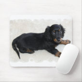 Niedliche Daschund Mausunterlage Mousepad (Mit Mouse)
